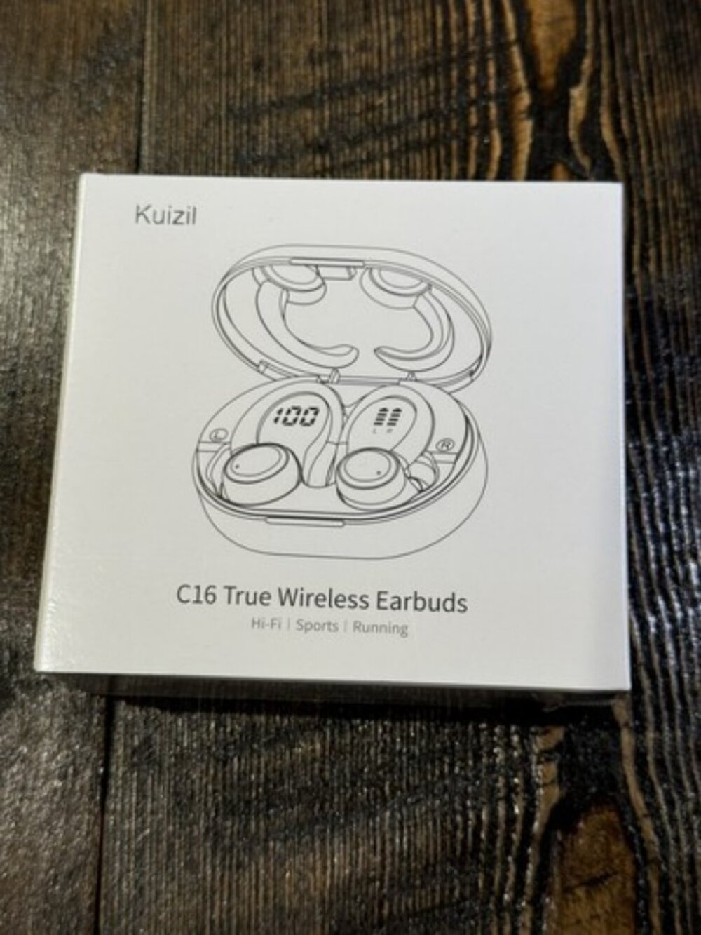 Kuizil C16 True Wireless Earbuds 5.4 Bluetooth Headphones Stereo Pink Ear Pods